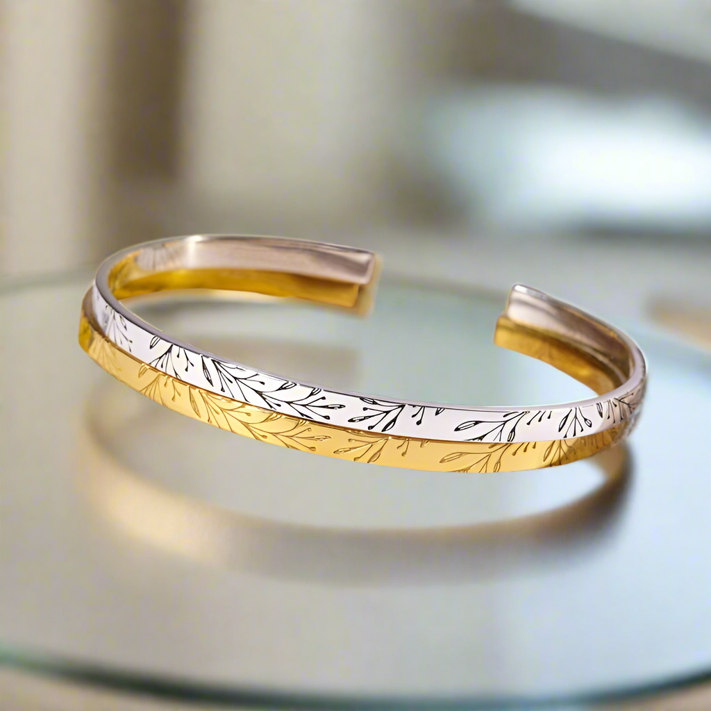 My Sister’s Keeper – Minimalist Maid of Honor Cuff